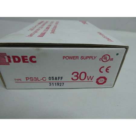 Idec Power Supply, 100 to 240V AC, 5V DC, 6A PS3L-C05AFF